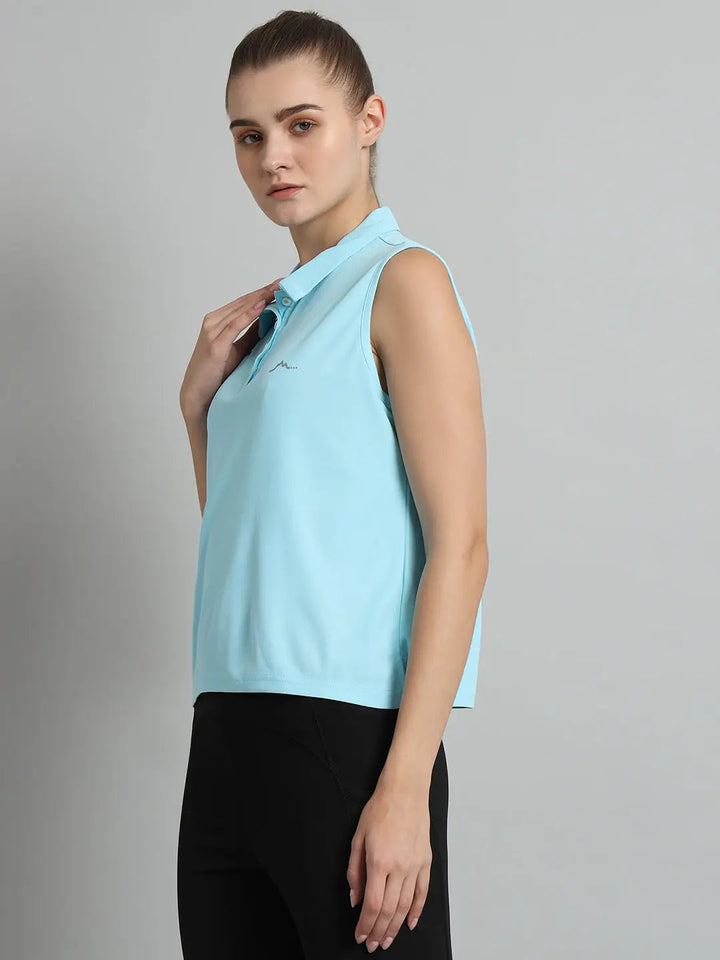 Women's Sleeveless Outdoor Polo - SkySerenity Reccy