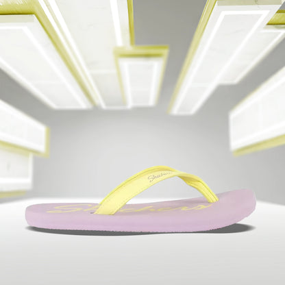Skechers Women Thong Sandal Purple/Yell Slippers (NOMAST-88888349-PRYL) - InstaSport
