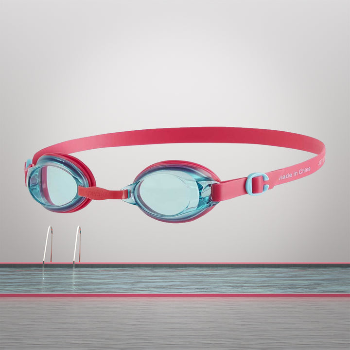 Speedo Jet V2 Junior Swimming Googles - Pink/ Blue