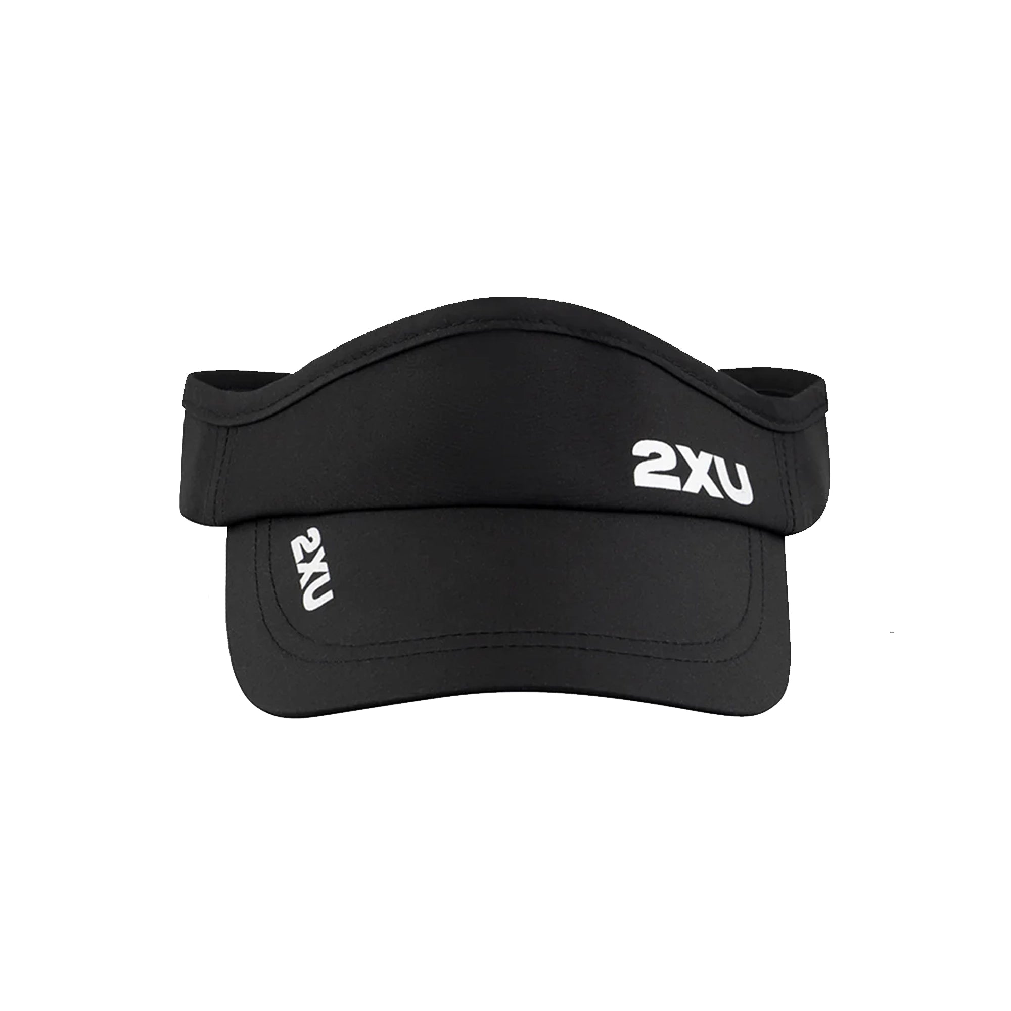 2XU Run Visor - Black/Black