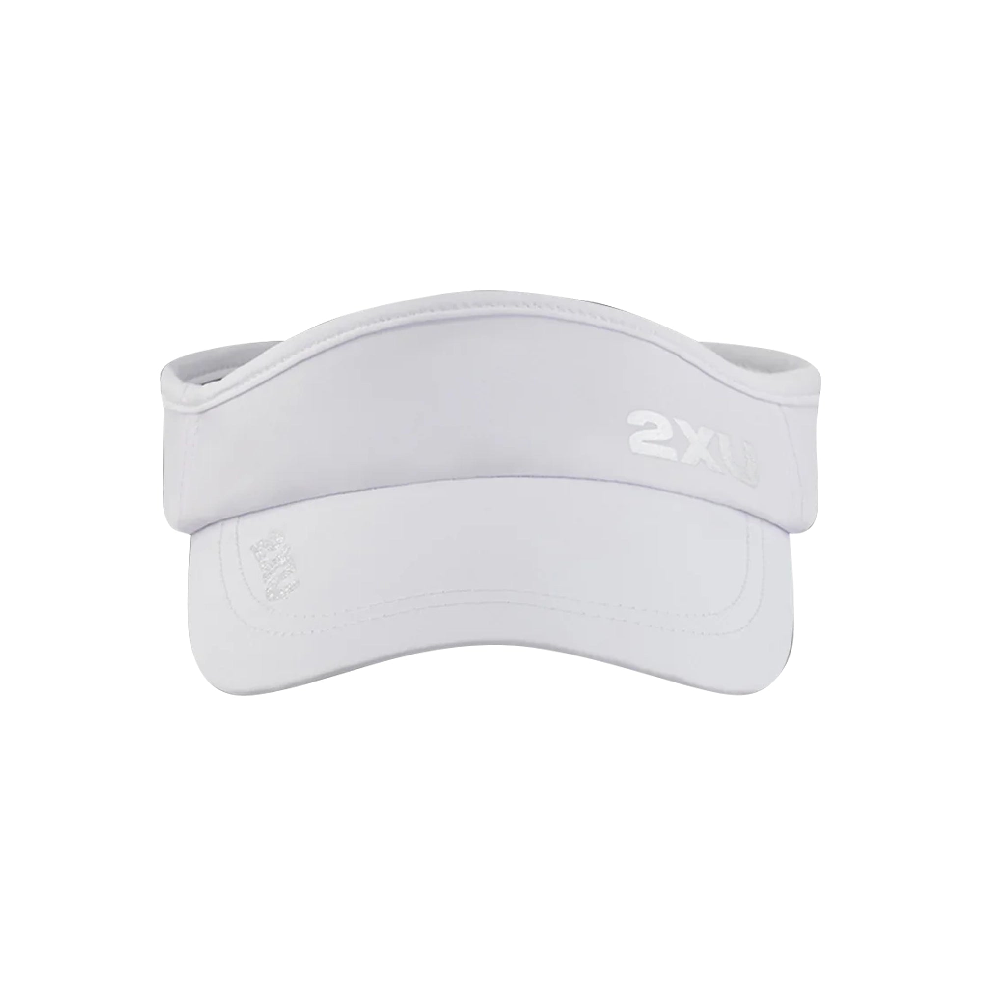 2XU Run Visor - White/White