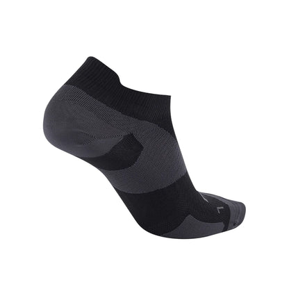 2XU Vectr Ultralight 1/4Crew Socks - Black/Titanium