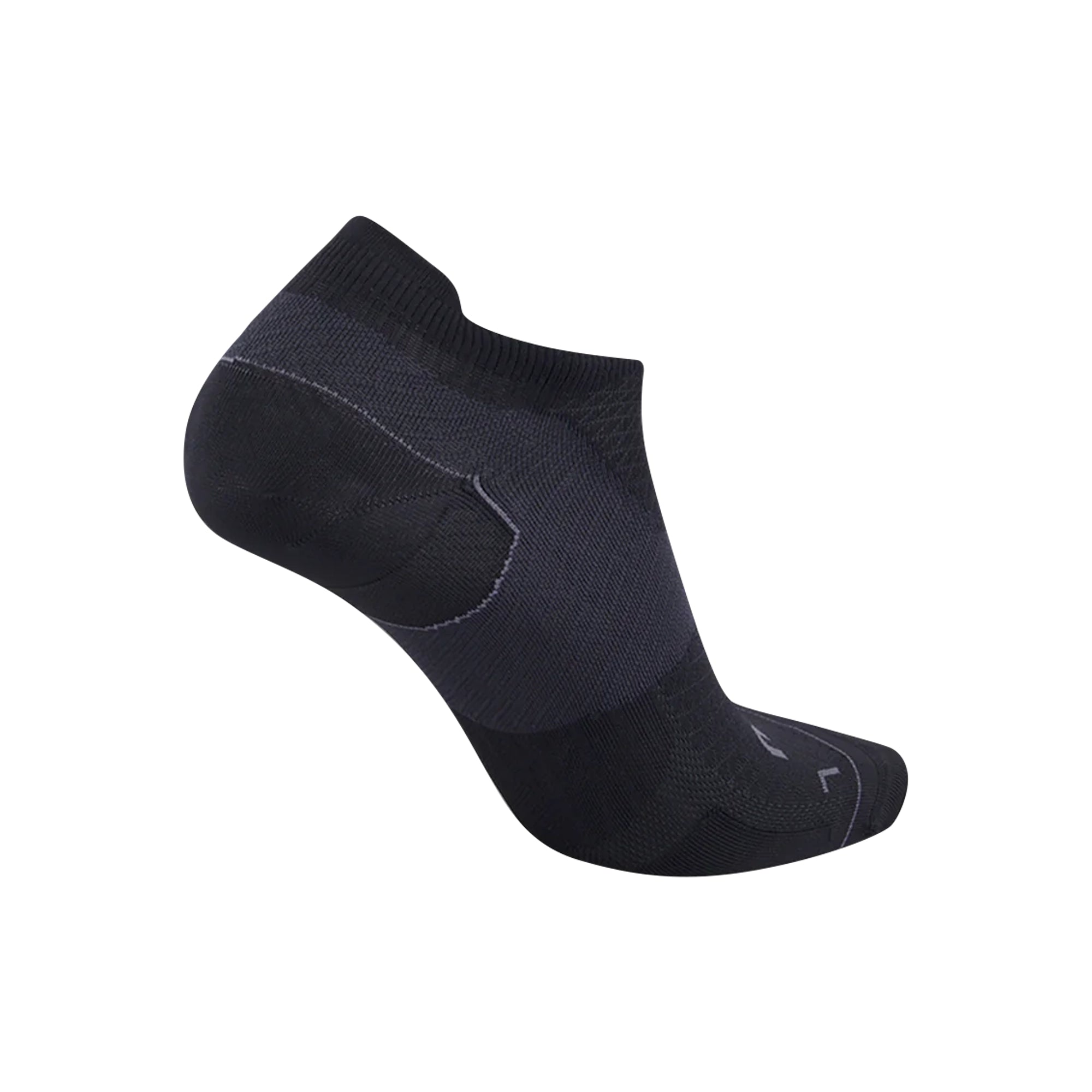 2XU Vectr Ultralight No Show Socks - Black/Titanium