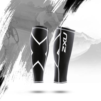 2XU X Compression Calf Sleeves - Black/Black