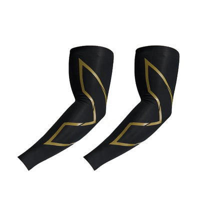 2XU_MCS_Elite_Com_Arm_Guards_BlackGold_Fullview_Instasport