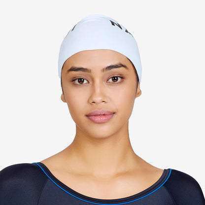 2XU Silicone Swim Cap - White