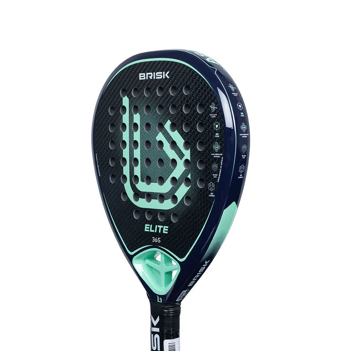 Brisk Elite Padel Racquet - 365 gms