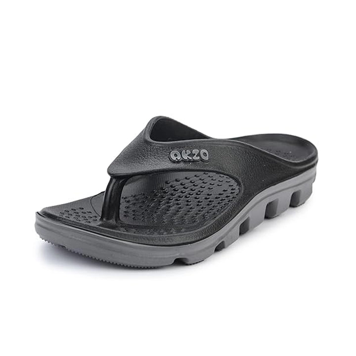 ABROS AZVG0701 Men's Slipper - Black/Dark Gray