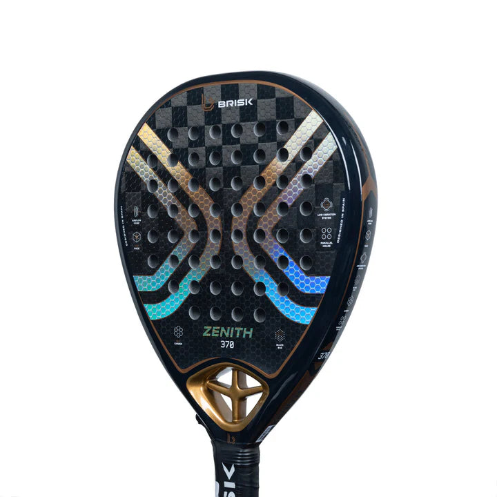 Brisk Zenith Padel Racquet - 370 gms