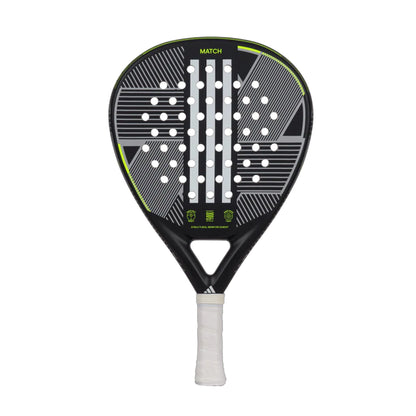 Adidas Match 3.3 Padel Racquet - Black/ Lime