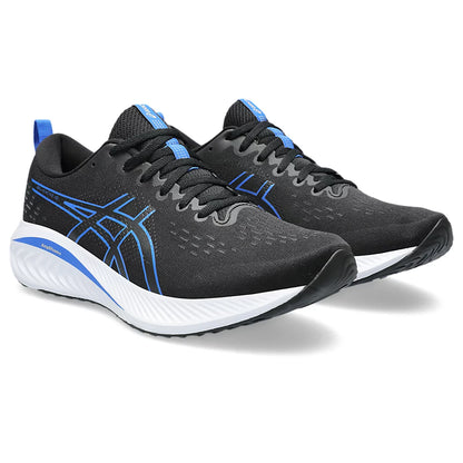 ASICS GEL-EXCITE 10 (M) - (BLACK/ILLUSION BLUE) RUNNING SHOES - InstaSport