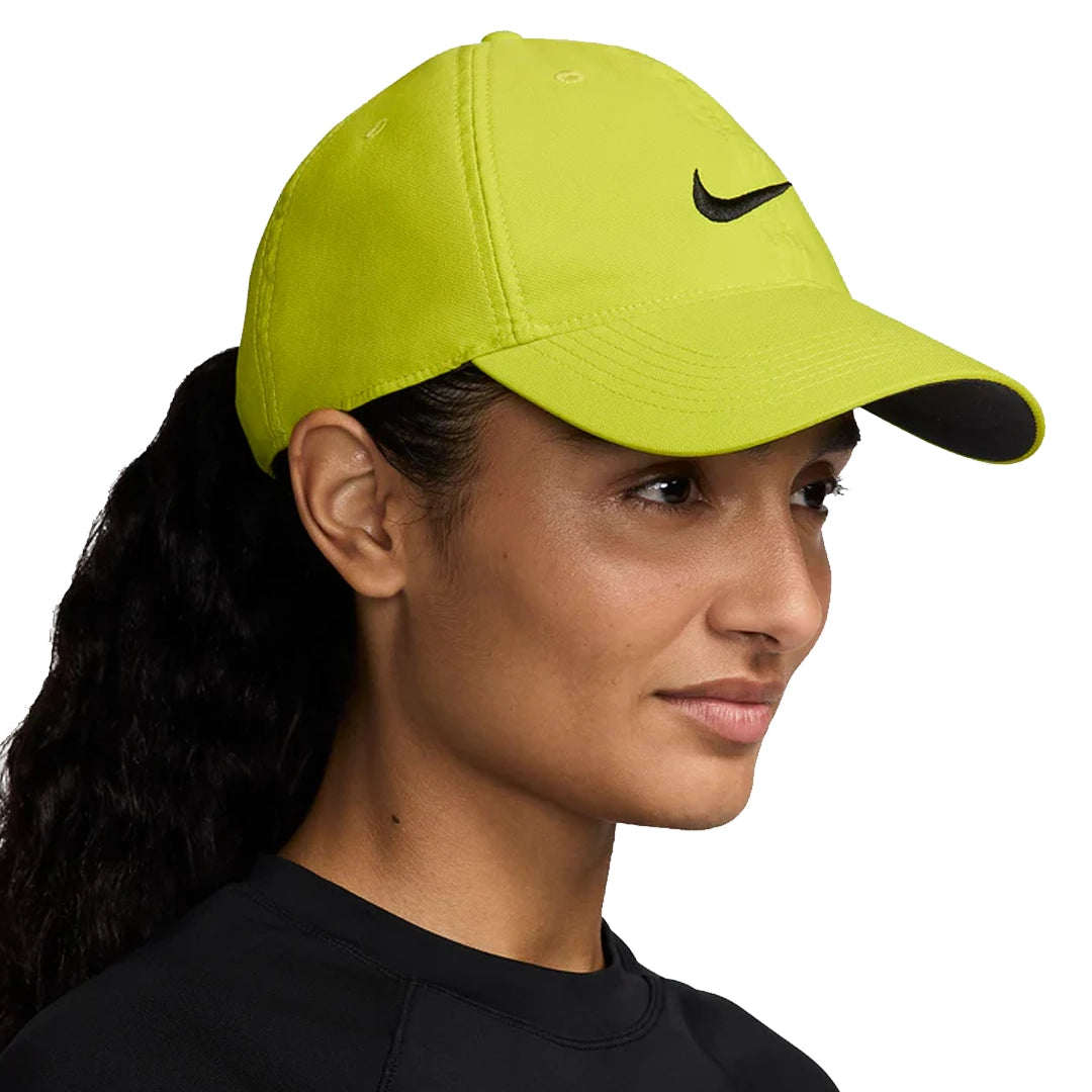 Nike Dri Fit Club Casual Cap - Bright Cactus/Black