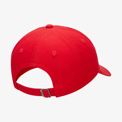 Nike Club Unstructured Futura Wash Cap - Red/White