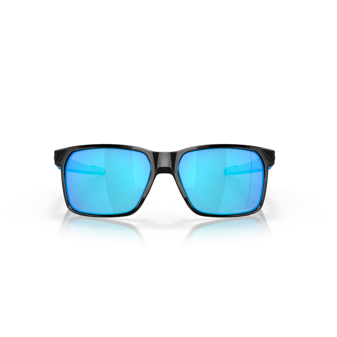 Oakley  Portal X Polished Black Prizm Sapphire Sunglass