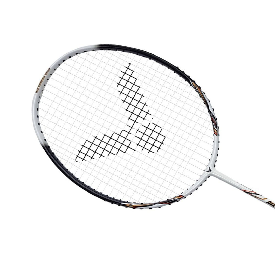 Victor Arrow Power 90 Strung Badminton Racket (Black)