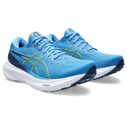 ASICS GEL-KAYANO 30 (M) - (WATERSCAPE/ELECTRIC LIME) RUNNING SHOES - InstaSport