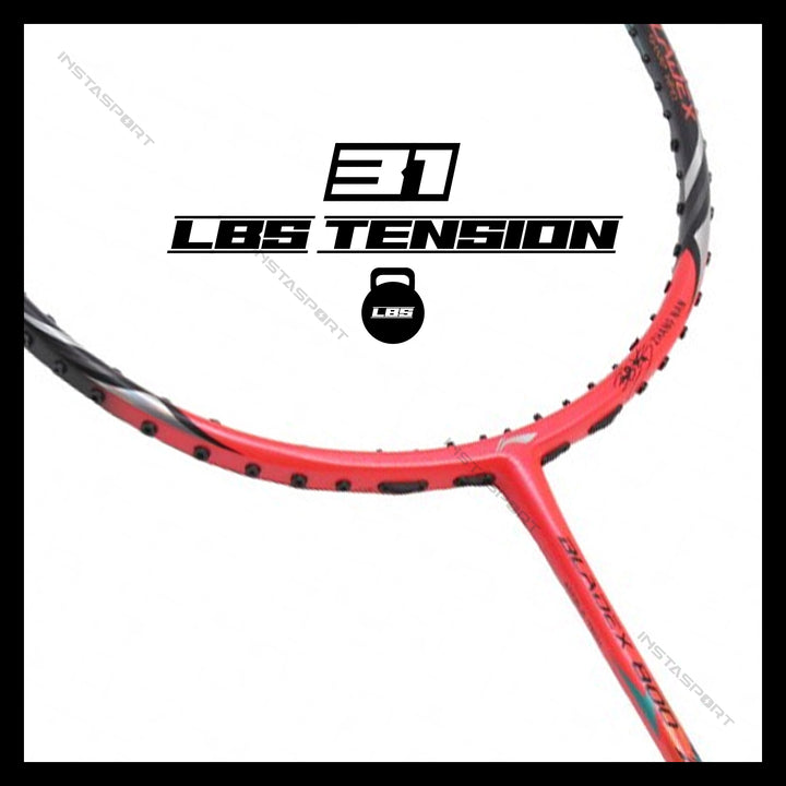 Li-Ning Blade X 800 Badminton Racket (4U/ 84 gms) - InstaSport