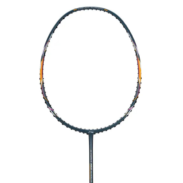Li-Ning GForce 5900 Superlite Badminton Racket - Grey/Silver/Pink - InstaSport