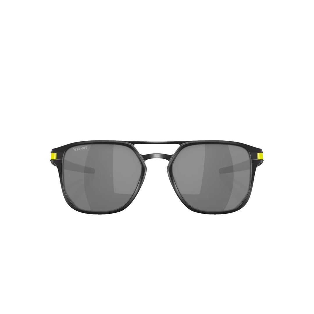 Oakley Latch Alpha Metal Black/Yellow Frame Prizm Black Grey Sunglass