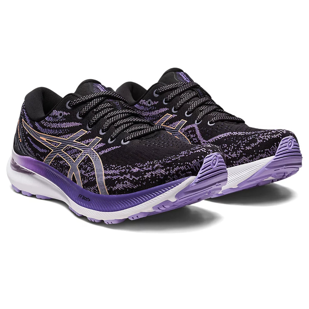 ASICS GEL KAYANO 29 (W) - (BLACK/ SUMMER DUNE) RUNNING SHOES