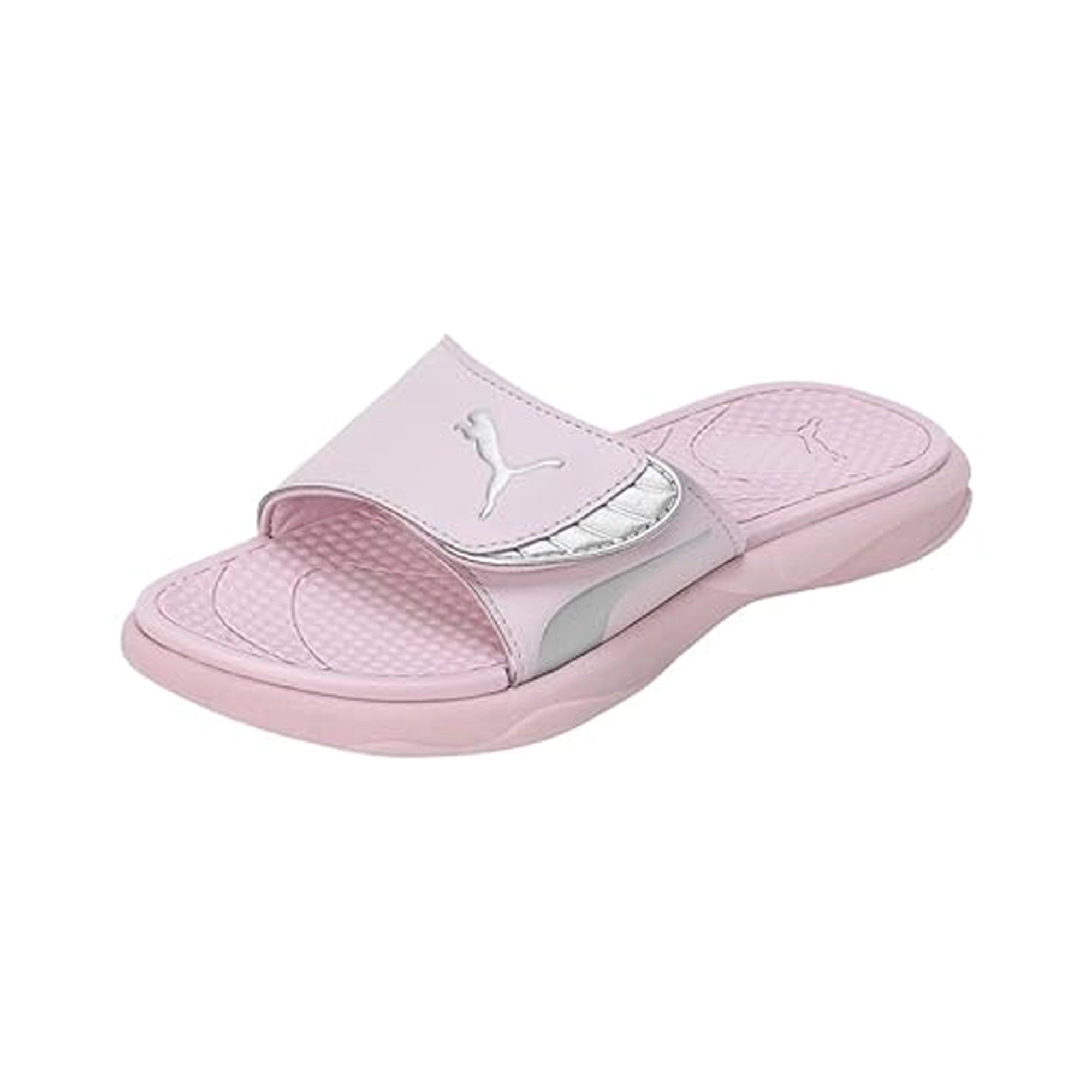 Puma Royalcat Comfort Softride Women's Slides Grape Mist-Silver 39671104