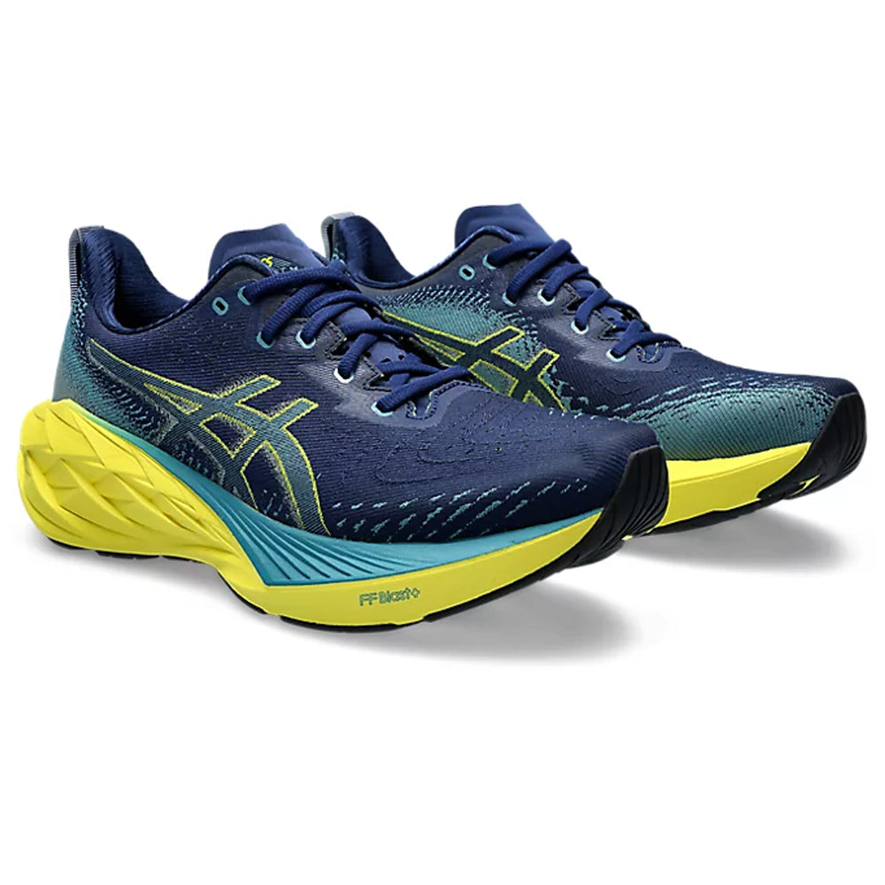 ASICS NOVABLAST 4 MEN'S (BLUE EXPANSE/ BLUE TEAL) RUNNING SHOES