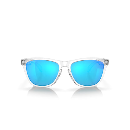 Oakley Frogskins Crystal Clear Prizm Sapphire Sunglass - InstaSport