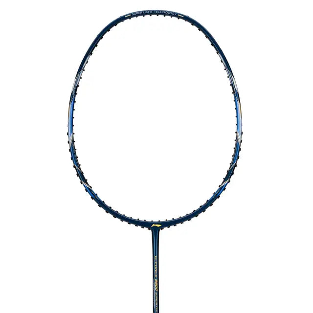 Li-Ning GForce 5900 Superlite Badminton Racket - Navy/Gold/White