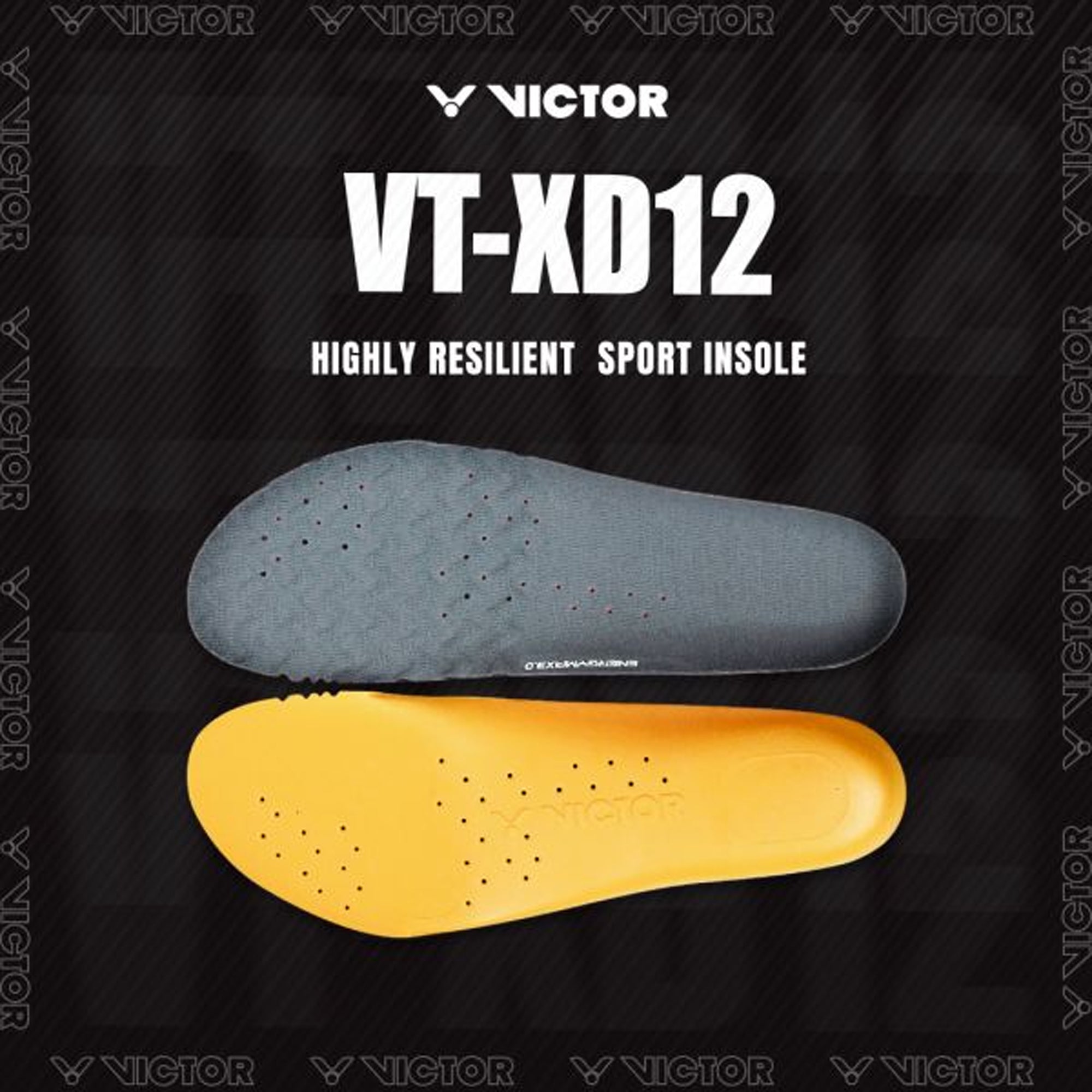 Victor VT-XD12 High Resilient / Elastic Multi-functional Sports Insole
