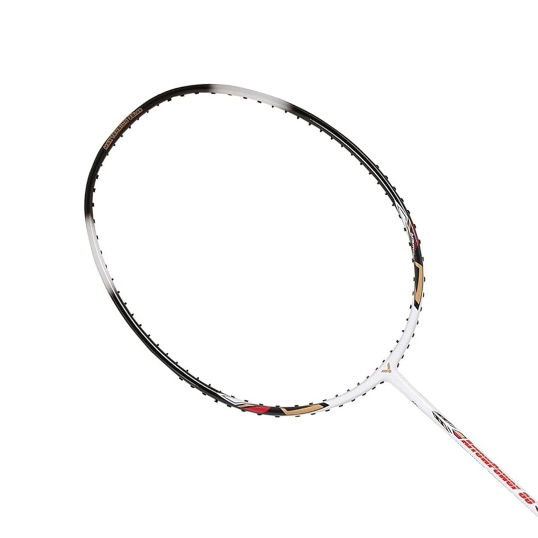 Victor Arrow Power 80 Unstrung Badminton Racket (White / Black)