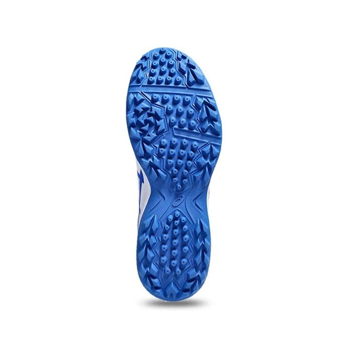 Asics Gel Lethal Field Men's Cricket Shoes (White/ Tuna Blue) - InstaSport