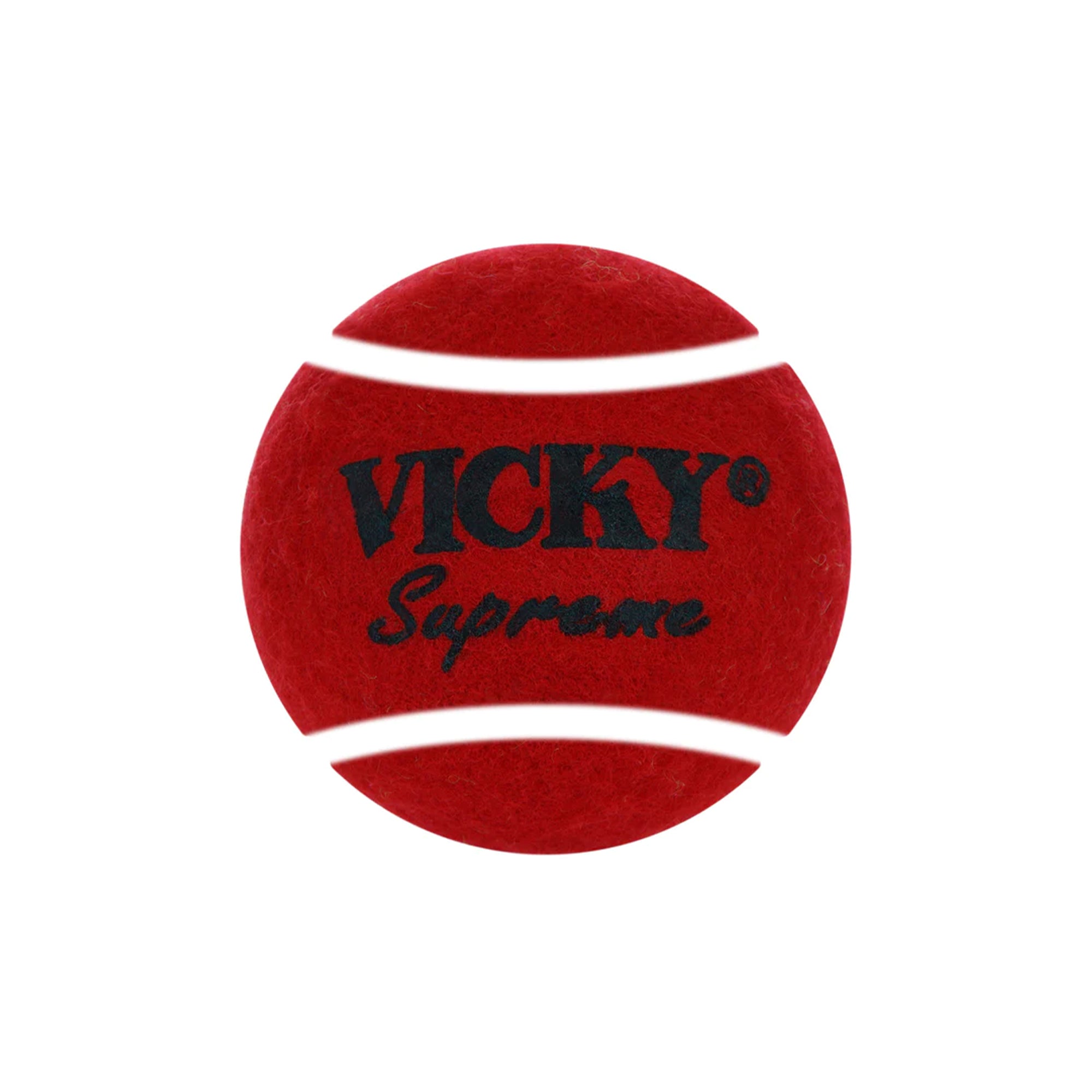 Vicky Supreme Heavy Tennis Balls - Maroon (Pack of 9) - InstaSport