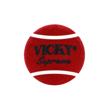 Vicky Supreme Heavy Tennis Balls - Maroon (Pack of 9) - InstaSport