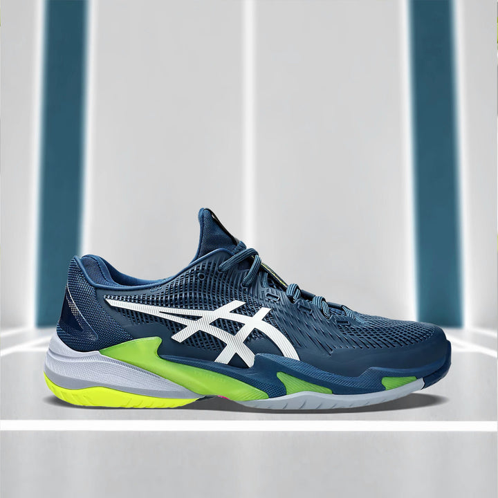 Asics Court FF3 Tennis Shoes (Mako Blue/ White)