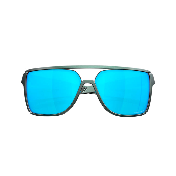 Oakley CASTEL Matte Silver/Blue Colour shift Prizm Sapphire