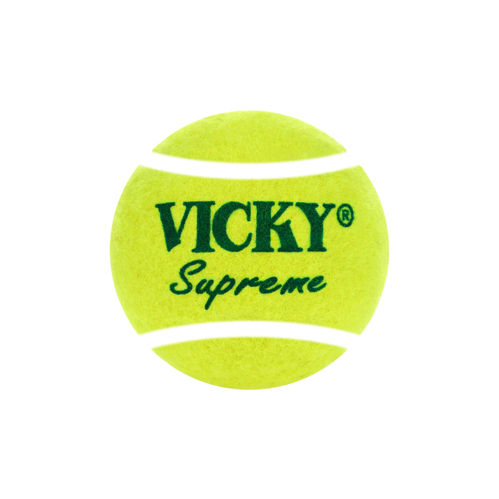 Vicky Supreme Light Tennis Balls - Fluorescent Yellow (Pack of 9) - InstaSport