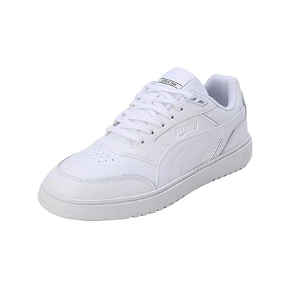 Puma Doublecourt Unisex Sneaker (White-Cool Light Gray) 39328401