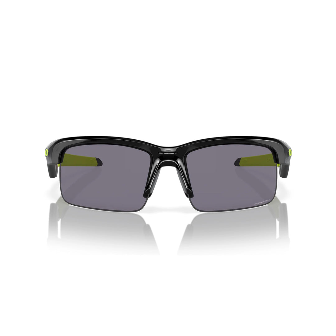 Oakley Capacitor Polished Black Prizm Grey Sunglass