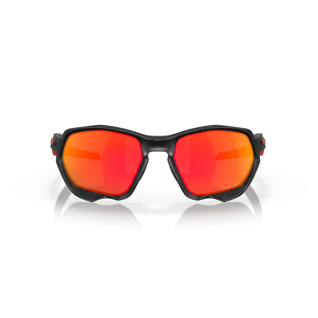 Oakley Plazma Matte Black Ink Prizm Ruby Sunglass