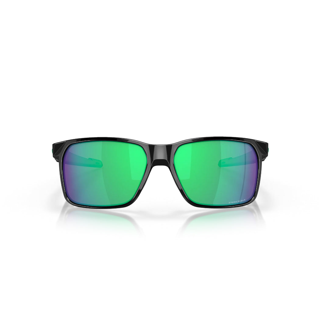 Oakley Portal X  Polished Black Prizm Jade Sunglass