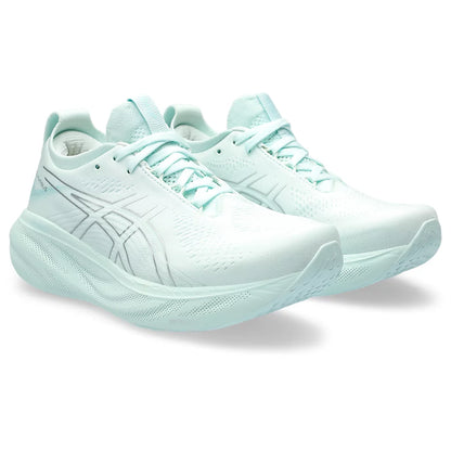 ASICS GEL NIMBUS 25 (W) - (SOOTHING SEA/ PURE SILVER) RUNNING SHOES - InstaSport