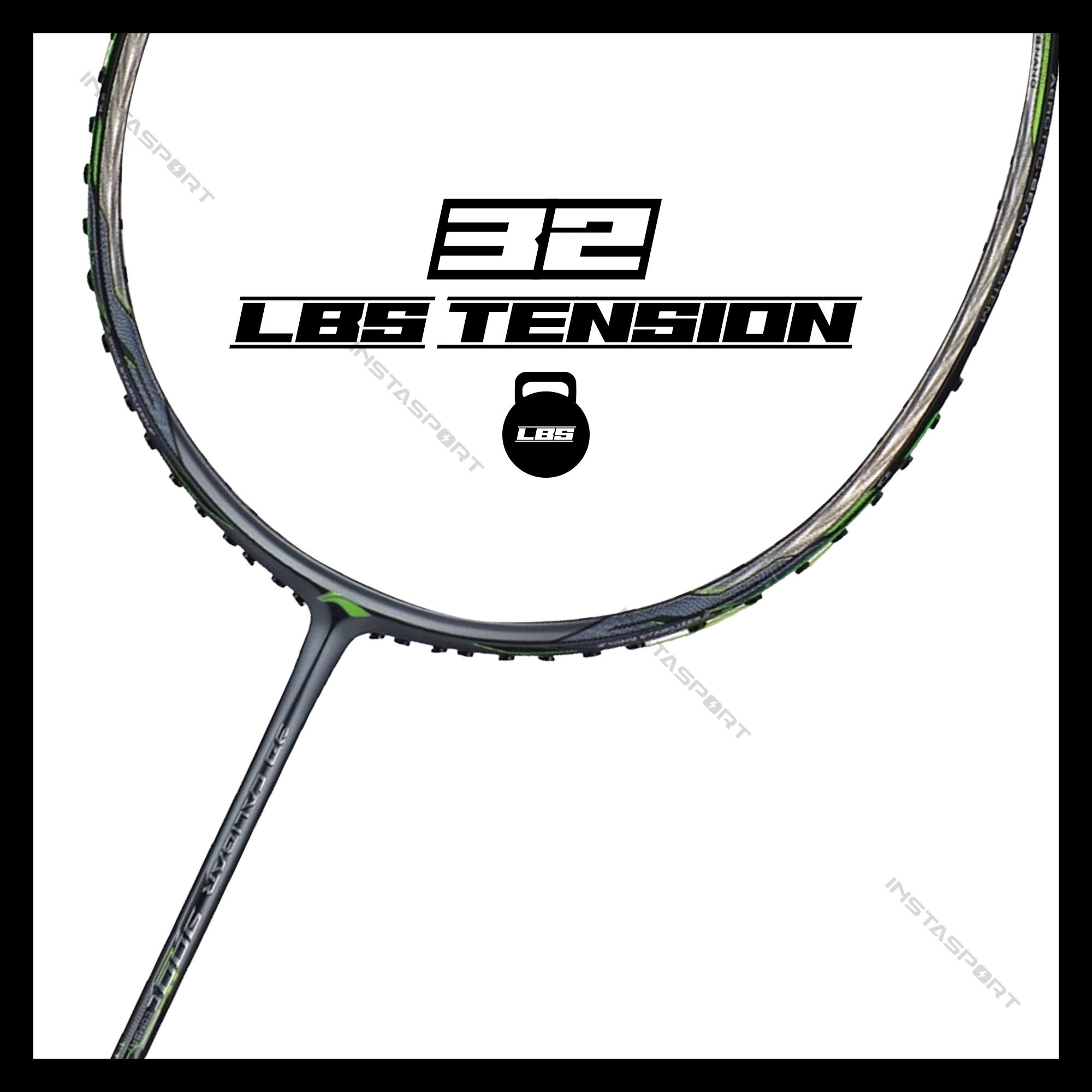 Li-Ning 3D Calibar 900 Combat Badminton Racket - InstaSport