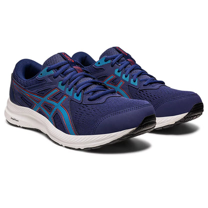 ASICS GEL-CONTEND 8 (M) - (INDIGO BLUE/ISLAND BLUE) RUNNING SHOES - InstaSport