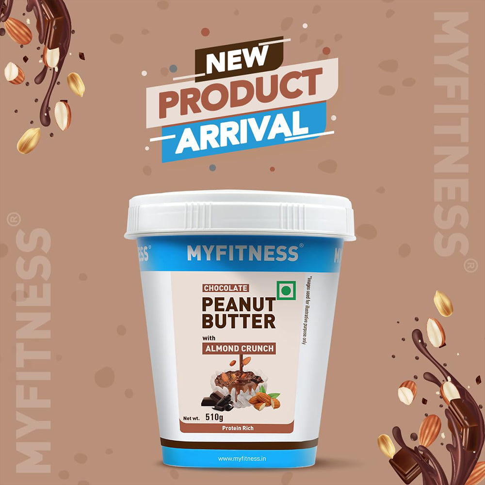 MyFitness Chocolate Peanut Butter with Almond Crunch - InstaSport