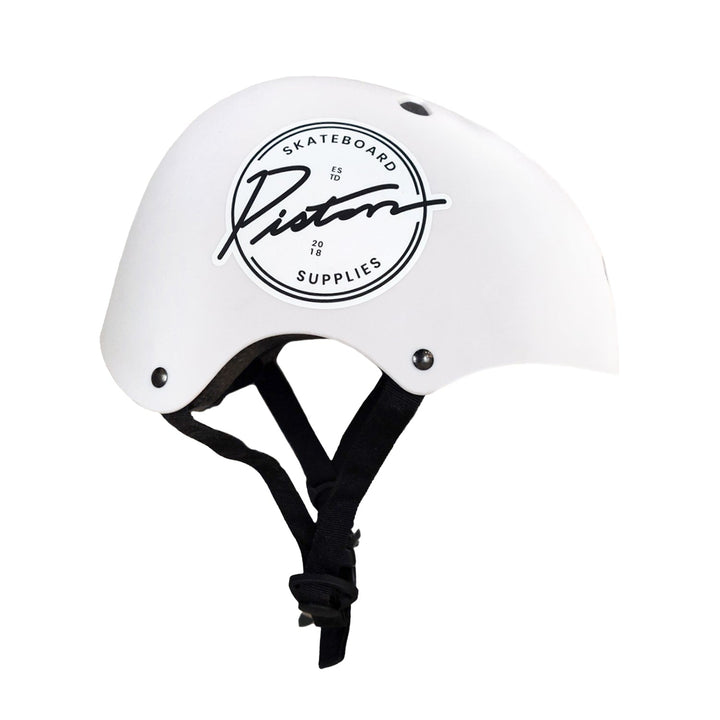 PISTON SKATEBOARD HELMET ( White Colour )