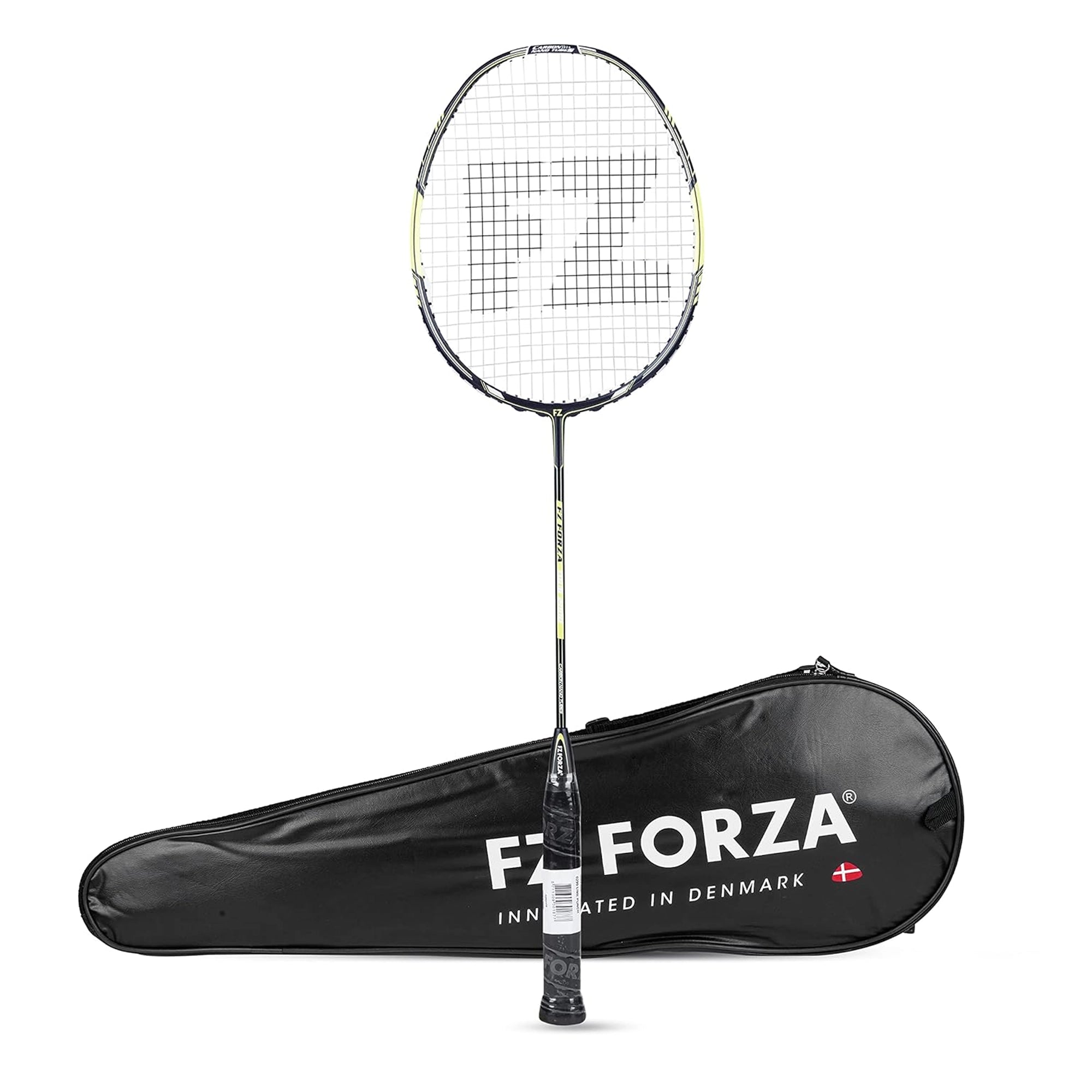 Fz Forza Tour 2000 Strung Badminton Racket - Black/Yellow