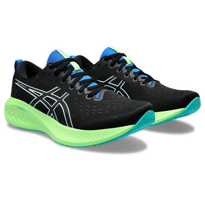 ASICS GEL-EXCITE 10 (M) - (BLACK/LIGHT BLUE) RUNNING SHOES - InstaSport