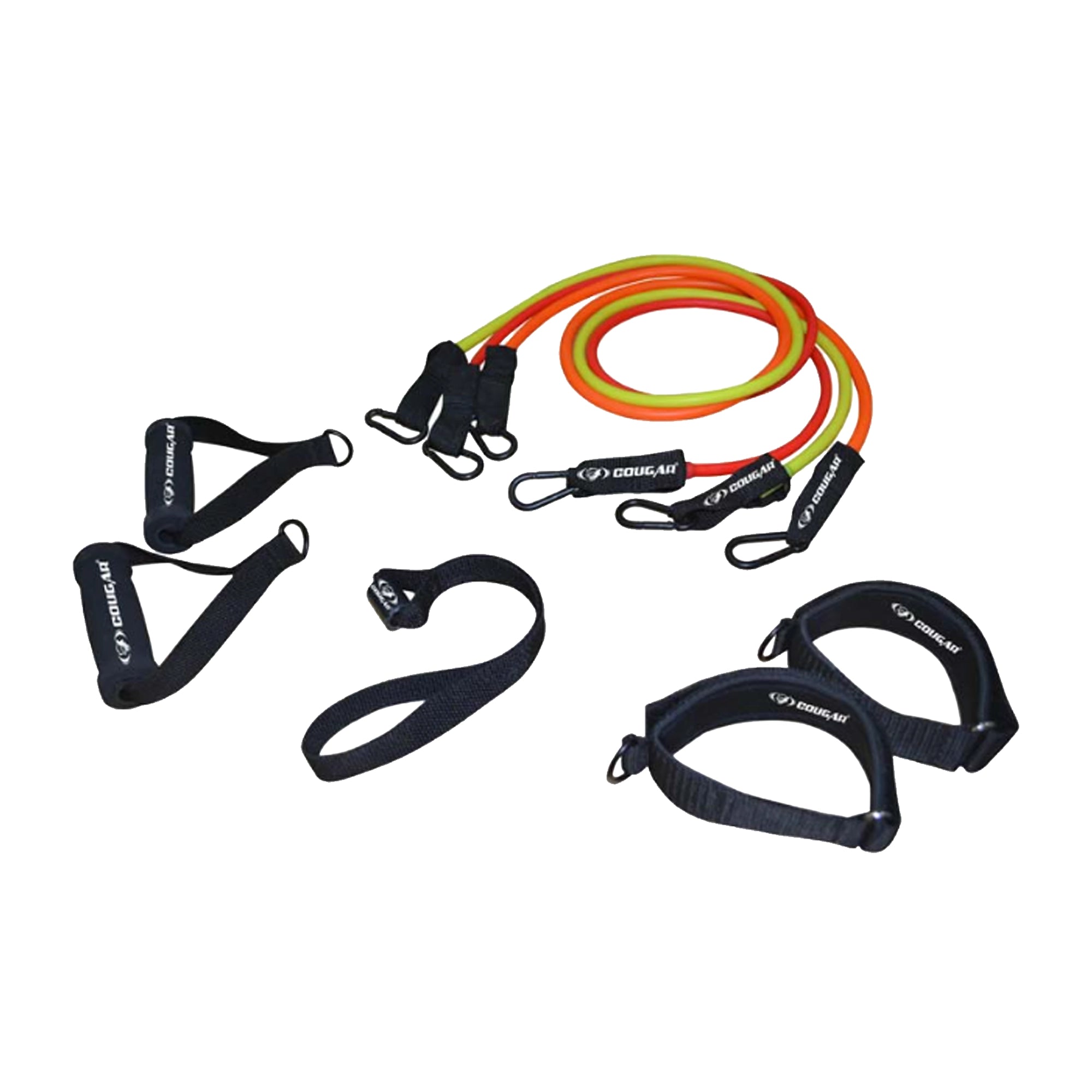 Cougar Personal Gym - Handle, Door Anchor, Leg Strap