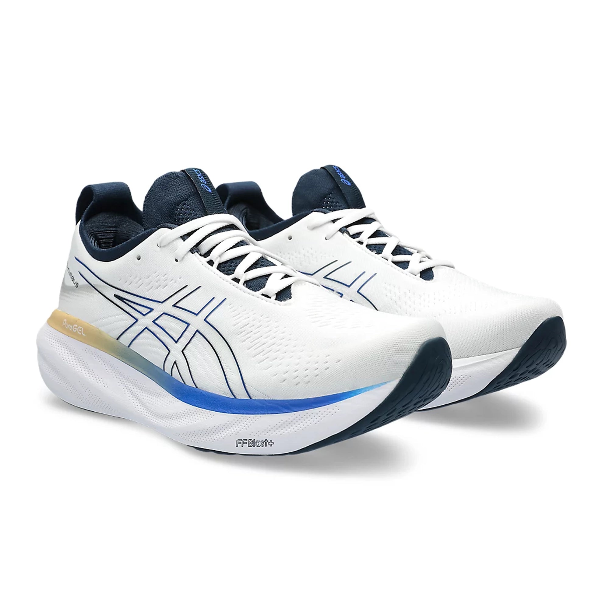 ASICS GEL-NIMBUS 25 WHITE/ILLUSION BLUE - 1011B547.104