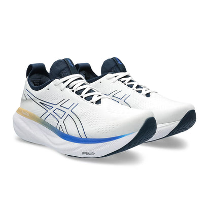 ASICS GEL-NIMBUS 25 WHITE/ILLUSION BLUE - 1011B547.104